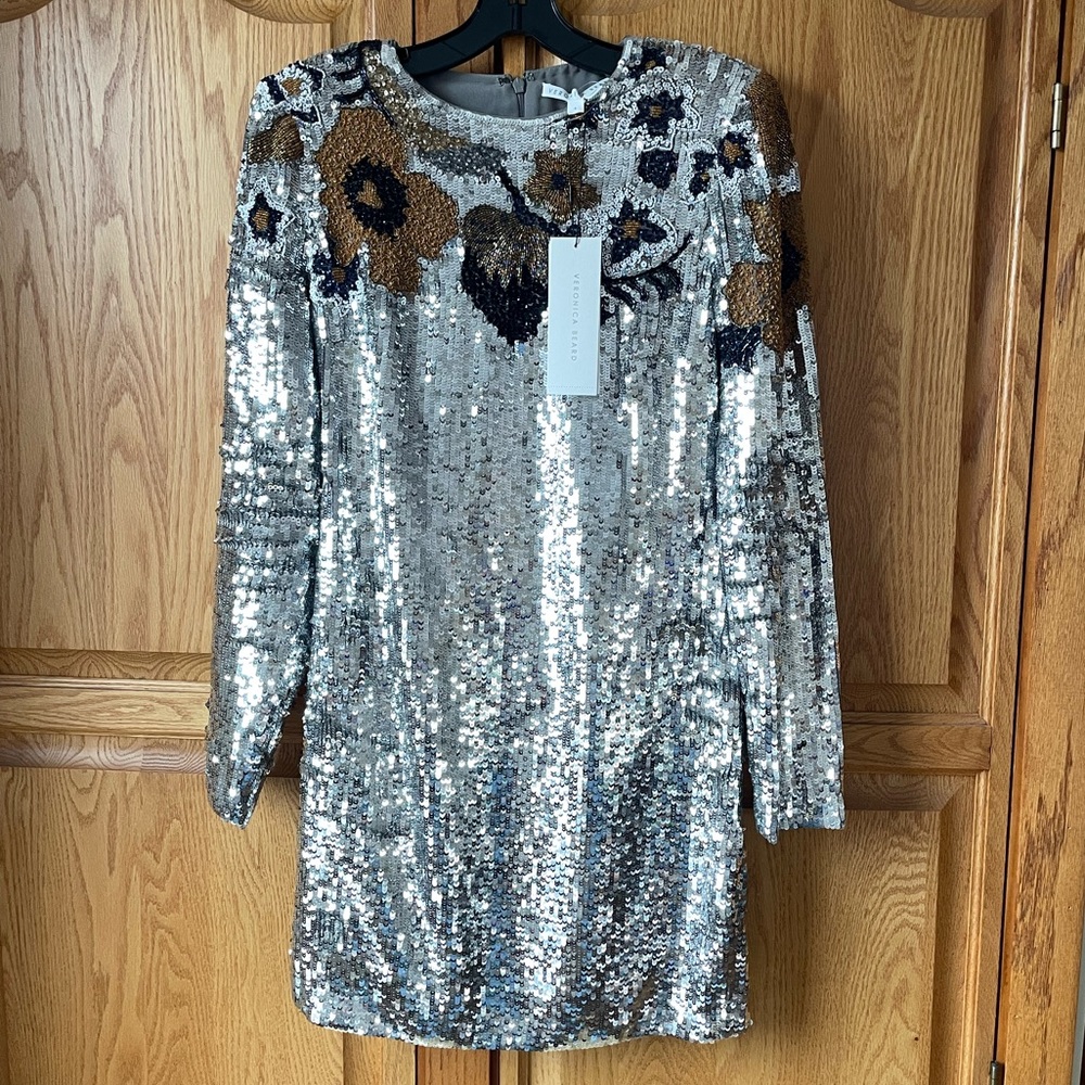 Veronica Beard Shar Sequin Dress